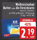 Butter oder die Streichzarte Angebote von Weihenstephan bei E center Marl für 2,19 €