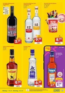 Wodka im Netto Marken-Discount Prospekt "DER ORT, AN DEM DU IMMER AUSGEZEICHNETE PREISE FINDEST." mit 6 Seiten (Krefeld)