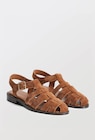 Sandales en cuir dans le catalogue Monoprix Margaret