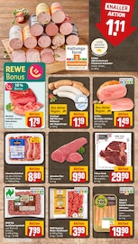 Schweinefleisch im REWE Prospekt in Weiden Aktueller REWE Prospekt mit Schweinefleisch, "Dein Markt", Seite 8
