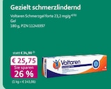 Schmerzgel forte 23,2 mg/g bei mea - meine apotheke im Prospekt "" für 25,75 €