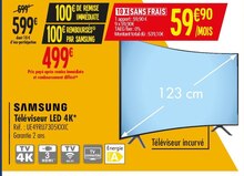 Téléviseur LED 4K* - Carrefour à Villeneuve-Saint-Georges Téléviseur LED 4K* en promo chez Carrefour Villeneuve-Saint-Georges