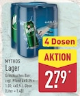 Lager von Mythos im aktuellen ALDI Nord Prospekt