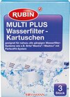 Wasserfilter-Kartuschen Multi Plus im Angebot bei Rossmann in Falkensee Wasserfilter-Kartuschen Multi Plus Angebote von Rubin bei Rossmann Falkensee für 4,49 €