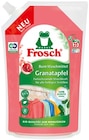 Bunt-Waschmittel Granatapfel im Angebot bei REWE in Kaufbeuren Bunt-Waschmittel Granatapfel Angebote von Frosch bei REWE Kaufbeuren für 4,49 €