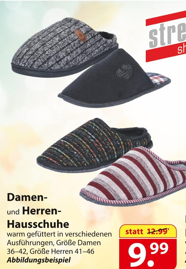 famila Nordost Essen - Damen- und Herren Hausschuhe Damen- und Herren Hausschuhe Angebot bei famila Nordost Essen im Prospekt besser als gut!