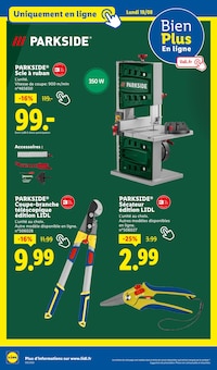 Promotion Perceuse dans le prospectus Lidl, valable du 14/08/2025 au 20/08/2025 Promo Perceuse dans le catalogue Lidl du moment à la page 56