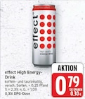 High Energy-Drink von effect für 0,79 € bei E center im Angebot High Energy-Drink von effect im aktuellen E center Prospekt