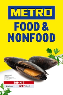 Aktueller Metro Prospekt "Food & Nonfood" Seite 1 von 39 Seiten für Würselen