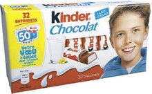 Spar Dijon - Kinder chocolat Promo Kinder chocolat Spar Dijon dans le catalogue "L'anniversaire c'est Sparti !"