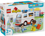 Rettungswagen mit Fahrer von LEGO Duplo im aktuellen Rossmann Prospekt