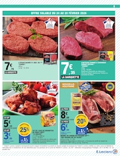 Poulet Angebote im Prospekt "Ça réconforte, le pouvoir d'achat !" von E.Leclerc auf Seite 9