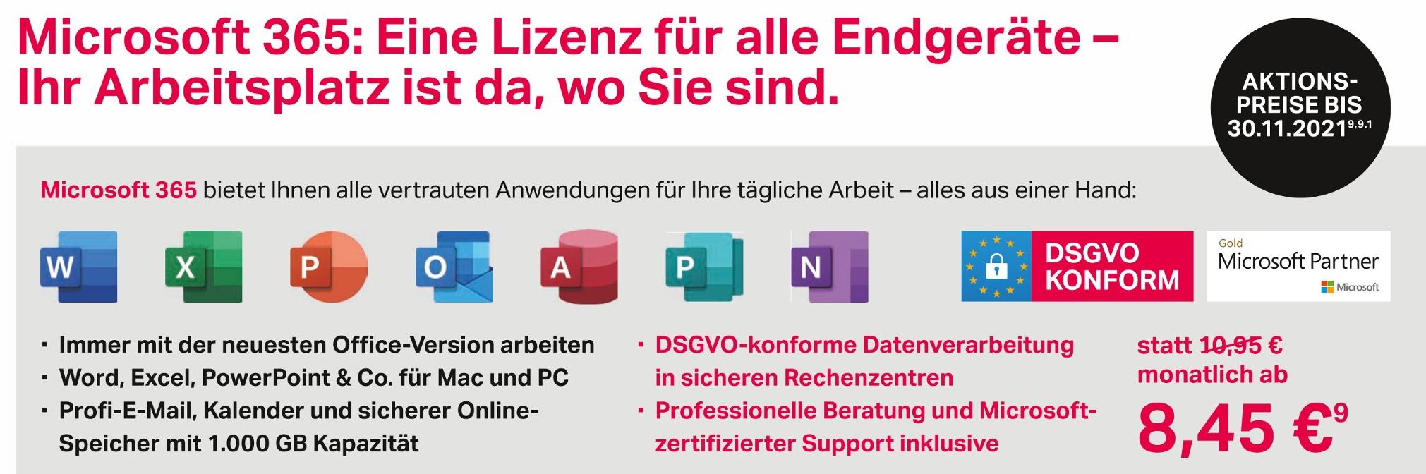 cosmophone Hannover - Microsoft 365 Microsoft 365 Angebot bei cosmophone Hannover im Prospekt Aktuelle Angebote