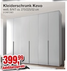 Die Möbelfundgrube Otterbach - Kleiderschrank Kevo Angebot im Prospekt Kleiderschrank Kevo bei Die Möbelfundgrube im Otterbach Prospekt für 399,99 €