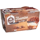 Tiramisu - CARREFOUR ORIGINAL en promo chez Carrefour Market Bergerac à 2,99 €