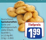 Aktuelle Kartoffeln Angebote bei REWE in Freiburg (Breisgau) Aktuelles Speisekartoffeln Angebot bei REWE in Freiburg (Breisgau) ab 1,99 €
