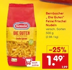 Die Guten Feine Frischei Nudeln von Bernbacher im aktuellen Netto Marken-Discount Prospekt für 1,49 €