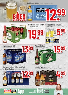 Bier im aktuellen Trinkgut Prospekt (Weinheim) Bier im Trinkgut Prospekt "Aktuelle Angebote" mit 8 Seiten (Weinheim)