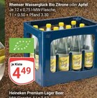 Aktuelle Heineken Angebote bei GLOBUS in Wiesbaden Aktuelles Wasserglück Bio Zitrone Angebot bei GLOBUS in Wiesbaden ab 2,50 €