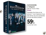 Succession l'intégrale - WARNER HOME VIDEO à 59,99 € dans le catalogue E.Leclerc