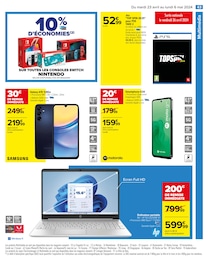 Offre Smartphone Samsung dans le catalogue Carrefour du moment à la page 45