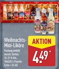 Weihnachts-Mini-Liköre im aktuellen ALDI Nord Prospekt