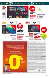 Télévision Angebote im Prospekt "LES PRIX BAS de Noël" von Hyper U auf Seite 31