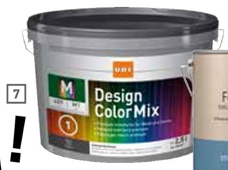 OBI Letzlingen - Wand- und Deckenfarbe „Design Color Mix“ Wand- und Deckenfarbe „Design Color Mix“ Angebot bei OBI Letzlingen im Prospekt ALLES MACHBAR