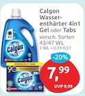 Wasserenthärter 4in1 Gel im budni Prospekt Wasserenthärter 4in1 Gel von Calgon im aktuellen budni Prospekt für 7,99 €