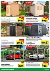Garage im Hagebaumarkt Prospekt in Karlsruhe Aktueller Hagebaumarkt Prospekt mit Garage, "ERLEBE IMMERGRÜNE GARTENMOMENTE", Seite 8