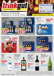 Aktueller Trinkgut Prospekt mit Bier, "Aktuelle Angebote", Seite 1