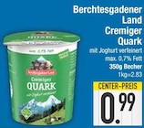 Cremiger Quark von Berchtesgadener Land im aktuellen EDEKA Prospekt für 0,99 €