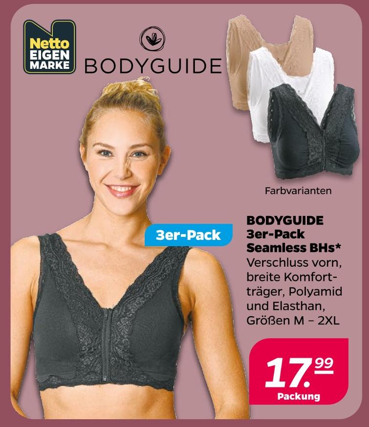 3er-Pack Seamless BHs