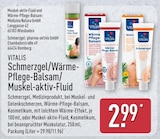 Schmerzgel von Vitalis für 2,99 € bei ALDI Nord im Angebot Schmerzgel von Vitalis im aktuellen ALDI Nord Prospekt