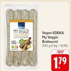 EDEKA - My Veggie Bratwurst Angebot im Prospekt My Veggie Bratwurst bei EDEKA im Prospekt "" für 1,79 €