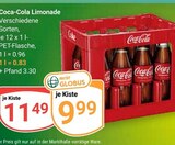 Aktuelles Limonade Angebot bei GLOBUS in Mannheim ab 9,99 €