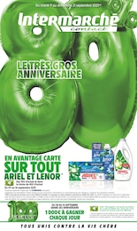 Catalogue Intermarché avec 16 pages de promos Prospectus Intermarché, "LE TRÈS GROS ANNIVERSAIRE", pages, 09/09/2025 - 21/09/2025