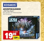 Adventskalender im Angebot bei E center in Ludwigshafen Adventskalender Angebote von Kosmos bei E center Ludwigshafen für 19,99 €