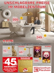 Aktueller Möbelzentrum Pforzheim Prospekt mit Bilder, "Unschlagbare Preise", Seite 1