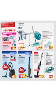 Staubsauger im aktuellen E center Prospekt (Mannheim) Staubsauger im E center Prospekt "Aktuelle Angebote" mit 76 Seiten (Mannheim)