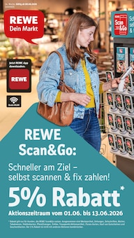 REWE Hattersheim Prospekt der aktuellen Woche, gültig von 08.06.2026 bis 13.06.2026 Aktueller REWE Hattersheim Prospekt "Dein Markt" mit 24 Seiten