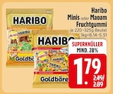 Aktuelle Haribo Angebote bei EDEKA in Ingolstadt Aktuelles Minis Angebot bei EDEKA in Ingolstadt ab 1,79 €