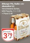 Pils Angebote von Bitburger bei GLOBUS Neustadt für 3,79 €