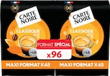 Dosettes 2x48 Classique N°5 - Carte Noire dans le catalogue Intermarché Super