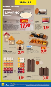 Partybeleuchtung Angebot im Lidl Prospekt, gültig von 31.08.2026 bis 05.09.2026 Partybeleuchtung Angebot im aktuellen Lidl Prospekt auf Seite 46