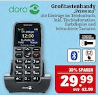 Großtastenhandy Primo 215 Angebote von doro bei Marktkauf Nürnberg für 29,99 €