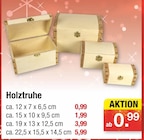 Holztruhe bei Zimmermann im Sehnde Prospekt für 0,99 €