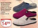 Damen-Hausschuh im Angebot bei GLOBUS in Pirmasens Damen-Hausschuh Angebote bei GLOBUS Pirmasens für 14,99 €
