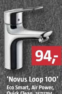 BAUHAUS Pforzheim - Waschtisch-Einhebelmischer 'Novus Loop 100' Waschtisch-Einhebelmischer 'Novus Loop 100' Angebot bei BAUHAUS Pforzheim im Prospekt "KW 06 Handzettel"