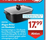 Aktuelles Aluguss-Bräter mit Glasdeckel Angebot bei ALDI SÜD in Saarbrücken ab 17,99 €